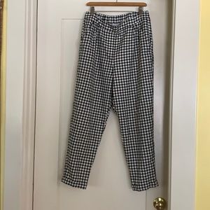 Gingham Pants- Size Medium